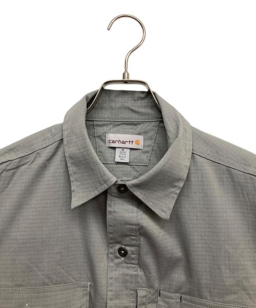 CarHartt（カーハート）CarHartt (カーハート) ワークシャツ グレー サイズ:Mの古着・服飾アイテム