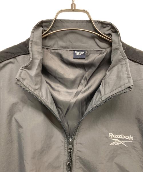 REEBOK（リーボック）REEBOK (リーボック) ナイロンジャケット グレー サイズ:L 未使用品の古着・服飾アイテム