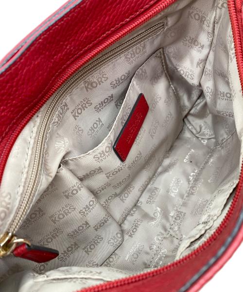 MICHAEL KORS（マイケル・コース）MICHAEL KORS (マイケル・コース) ショルダーバッグ レッドの古着・服飾アイテム