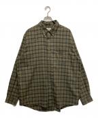 L.L.Beanエルエルビーン）の古着「チェックシャツ」｜グリーン