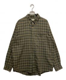 L.L.Bean（エルエルビーン）の古着「チェックシャツ」｜グリーン