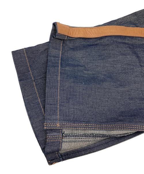 GUCCI（グッチ）GUCCI (グッチ) デニムスカート ブルー サイズ:38の古着・服飾アイテム