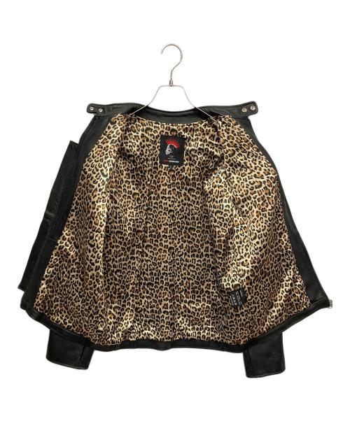 RED MOHICAN（レッドモヒカン）RED MOHICAN (レッドモヒカン) シングルライダースジャケット ブラック サイズ:Lの古着・服飾アイテム