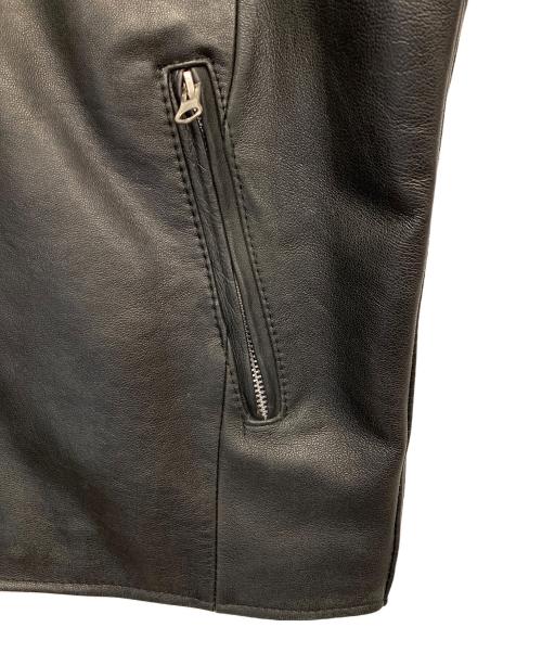 RED MOHICAN（レッドモヒカン）RED MOHICAN (レッドモヒカン) シングルライダースジャケット ブラック サイズ:Lの古着・服飾アイテム