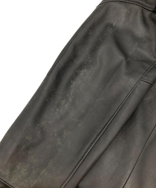 RED MOHICAN（レッドモヒカン）RED MOHICAN (レッドモヒカン) シングルライダースジャケット ブラック サイズ:Lの古着・服飾アイテム