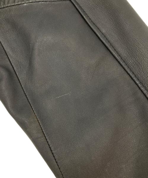 RED MOHICAN（レッドモヒカン）RED MOHICAN (レッドモヒカン) シングルライダースジャケット ブラック サイズ:Lの古着・服飾アイテム