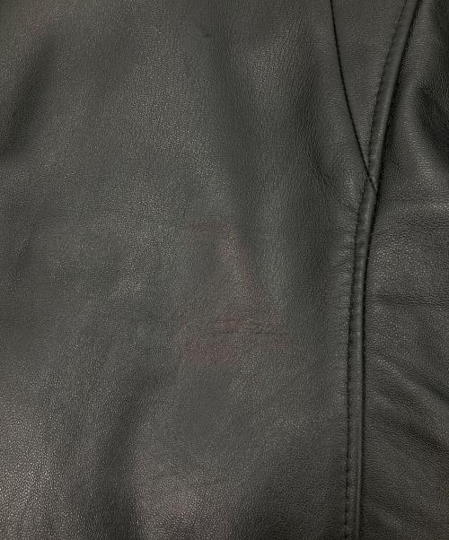 RED MOHICAN（レッドモヒカン）RED MOHICAN (レッドモヒカン) シングルライダースジャケット ブラック サイズ:Lの古着・服飾アイテム