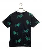 stussyステューシー）の古着「ライオンプリントTシャツ」｜ブラック