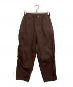 THE NORTHFACE PURPLELABELザ・ノースフェイス パープルレーベル）の古着「Ripstop Shirred Waist Pant」｜ブラウン