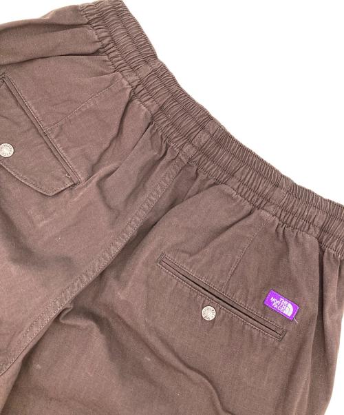THE NORTHFACE PURPLELABEL（ザ・ノースフェイス パープルレーベル）THE NORTHFACE PURPLELABEL (ザ・ノースフェイス パープルレーベル) Ripstop Shirred Waist Pant ブラウン サイズ:WSの古着・服飾アイテム