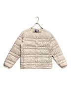 THE NORTHFACE PURPLELABELザ・ノースフェイス パープルレーベル）の古着「Down Cardigan」｜ホワイト