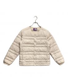 THE NORTHFACE PURPLELABEL（ザ・ノースフェイス パープルレーベル）の古着「Down Cardigan」｜ホワイト