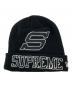 Supreme（シュプリーム）の古着「BIG S Beanie」｜ブラック