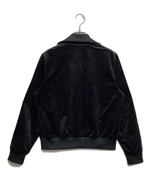 adidas（アディダス）adidas (アディダス) ベロア トラックトップ ブラック サイズ:XLの古着・服飾アイテム