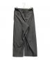 MARKA (マーカ) TWO TUCK BAGGY TROUSERS -TUMBLED WOOL SERGE- グレー サイズ:3：16000円