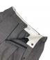 中古・古着 MARKA (マーカ) TWO TUCK BAGGY TROUSERS -TUMBLED WOOL SERGE- グレー サイズ:3：16000円