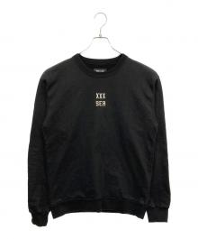 WIND AND SEA×GOD SELECTION XXX（ウィンダンシー×ゴッド セレクション トリプルエックス）の古着「クルーネックスウェット」｜ブラック