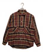 WOOLRICHウールリッチ）の古着「シェパードシャツ」｜ブラウン