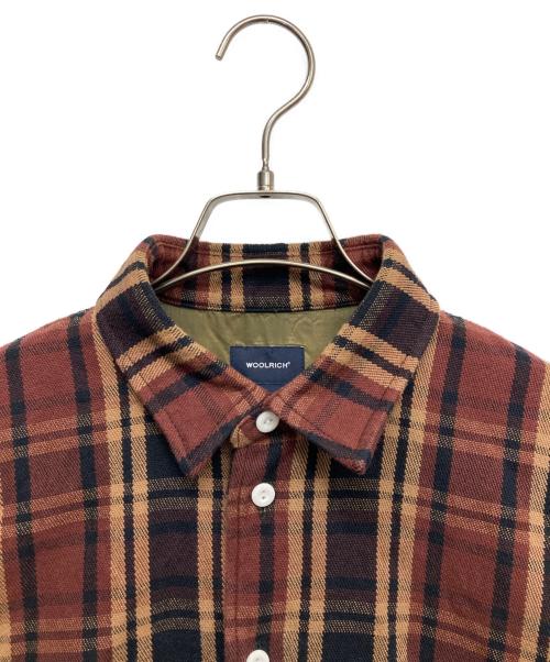 WOOLRICH（ウールリッチ）WOOLRICH (ウールリッチ) シェパードシャツ ブラウン サイズ:Ｍの古着・服飾アイテム