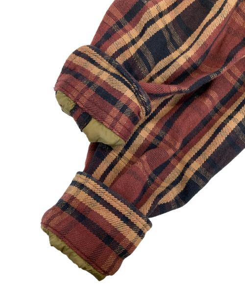 WOOLRICH（ウールリッチ）WOOLRICH (ウールリッチ) シェパードシャツ ブラウン サイズ:Ｍの古着・服飾アイテム
