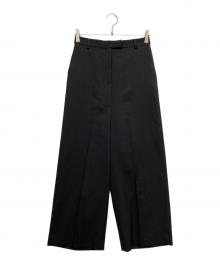 Plage（プラージュ）の古着「WIDE SLAXパンツ」｜ブラック
