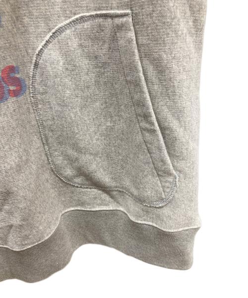 TACOMA FUJI RECORDS（タコマ フジ レコード）TACOMA FUJI RECORDS (タコマ フジ レコード) ロゴプリントパーカー グレー サイズ:Ｌの古着・服飾アイテム