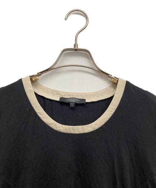WEEKEND Max Mara（ウィークエンド マックスマーラ）Weekend Max Mara (ウィークエンド マックスマーラ) ロングスリーブワンピース ネイビー サイズ:Lの古着・服飾アイテム