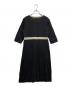 Weekend Max Mara (ウィークエンド マックスマーラ) ロングスリーブワンピース ネイビー サイズ:L：7000円