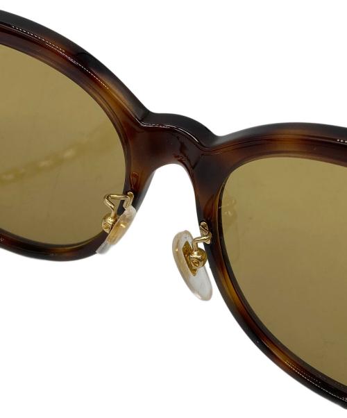 GUCCI（グッチ）GUCCI (グッチ) ラウンドフレーム サングラス ブラウン サイズ:56□18-145の古着・服飾アイテム