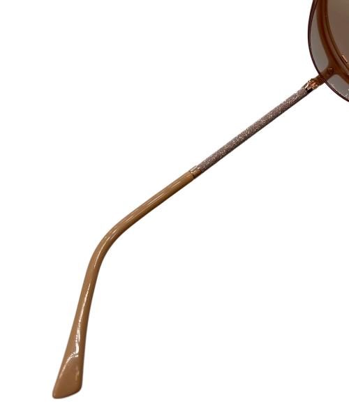 JIMMY CHOO（ジミーチュウ）JIMMY CHOO (ジミーチュウ) ラウンド型サングラス ピンクの古着・服飾アイテム