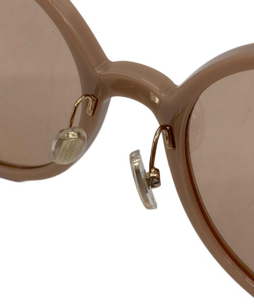 JIMMY CHOO（ジミーチュウ）JIMMY CHOO (ジミーチュウ) ラウンド型サングラス ピンクの古着・服飾アイテム