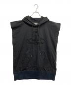 Vivienne Westwood manヴィヴィアン ウェストウッド マン）の古着「オーブノースリーブパーカー」｜ブラック