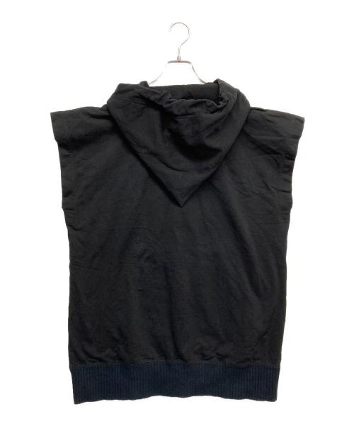 Vivienne Westwood man（ヴィヴィアン ウェストウッド マン）Vivienne Westwood man (ヴィヴィアン ウェストウッド マン) オーブノースリーブパーカー ブラック サイズ:FREEの古着・服飾アイテム