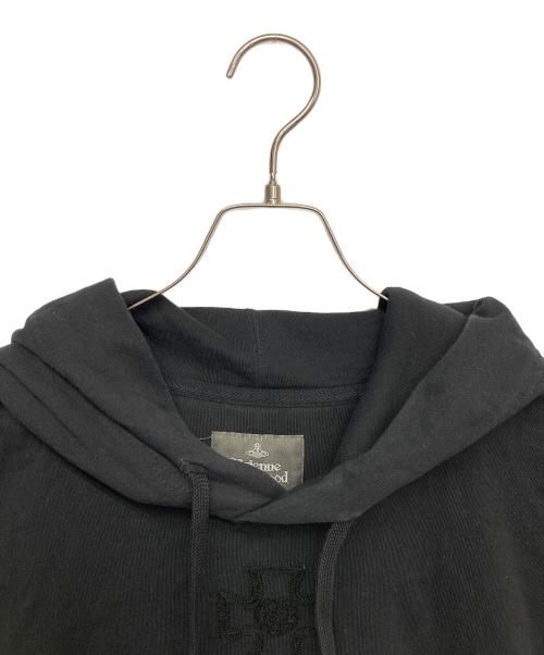 Vivienne Westwood man（ヴィヴィアン ウェストウッド マン）Vivienne Westwood man (ヴィヴィアン ウェストウッド マン) オーブノースリーブパーカー ブラック サイズ:FREEの古着・服飾アイテム