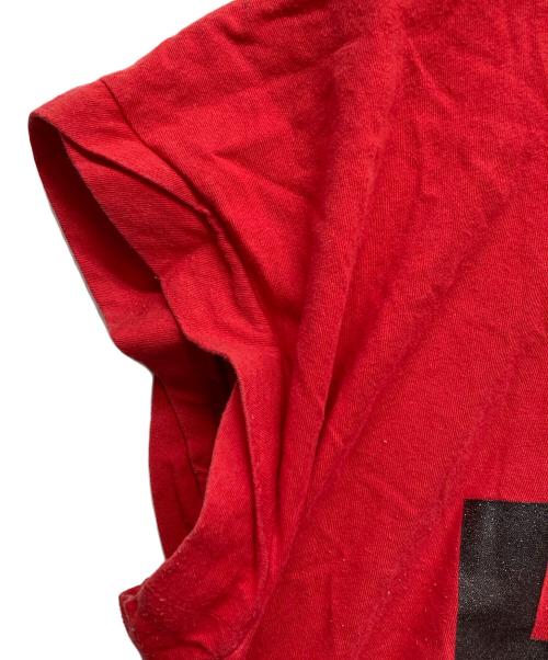 Vivienne Westwood（ヴィヴィアンウエストウッド）Vivienne Westwood (ヴィヴィアンウエストウッド) プリントTシャツ レッド サイズ:38の古着・服飾アイテム