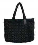 COACHコーチ）の古着「トート・シグネチャー テリー」｜ブラック