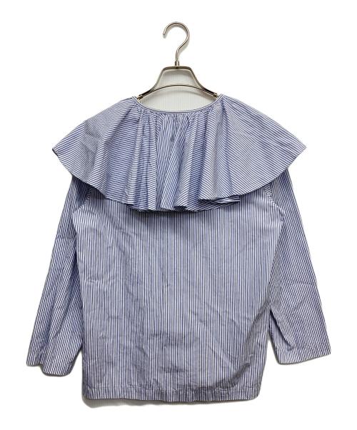 IENA（イエナ）IENA (イエナ) ストライプシャツブラウス ブルー サイズ:無しの古着・服飾アイテム