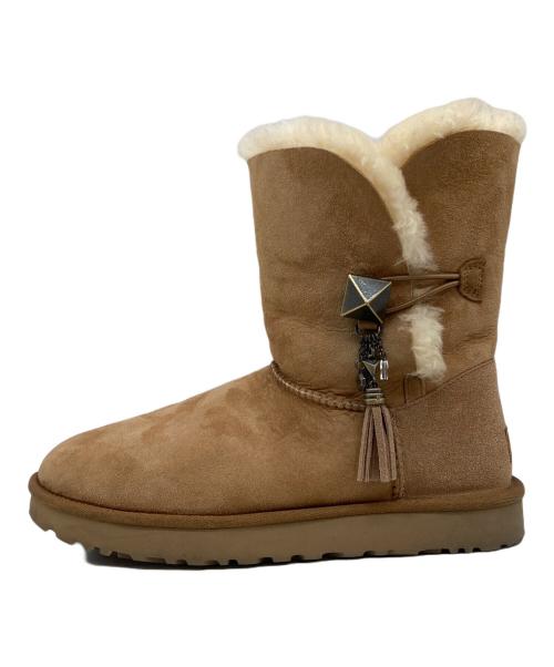 UGG（アグ）UGG (アグ) リロウムートンブーツ ベージュ サイズ:25の古着・服飾アイテム
