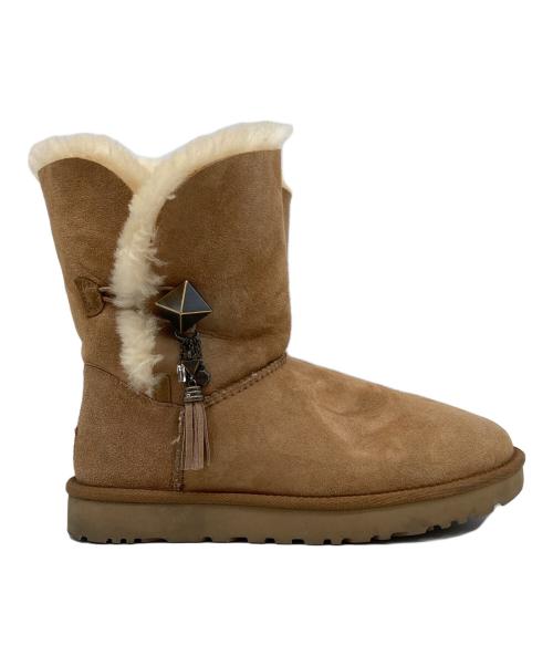 UGG（アグ）UGG (アグ) リロウムートンブーツ ベージュ サイズ:25の古着・服飾アイテム