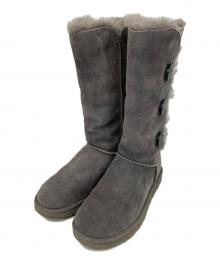 UGG（アグ）の古着「ロングムートンブーツ」｜グレー