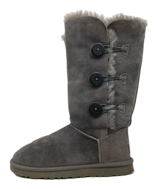 UGG（アグ）UGG (アグ) ロングムートンブーツ グレー サイズ:25の古着・服飾アイテム