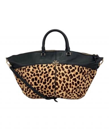 中古・古着通販】TORY BURCH (トリーバーチ) レオパード2WAYバッグ