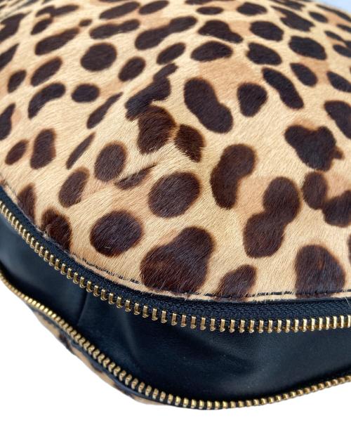 TORY BURCH（トリーバーチ）TORY BURCH (トリーバーチ) レオパード2WAYバッグ ブラウンの古着・服飾アイテム