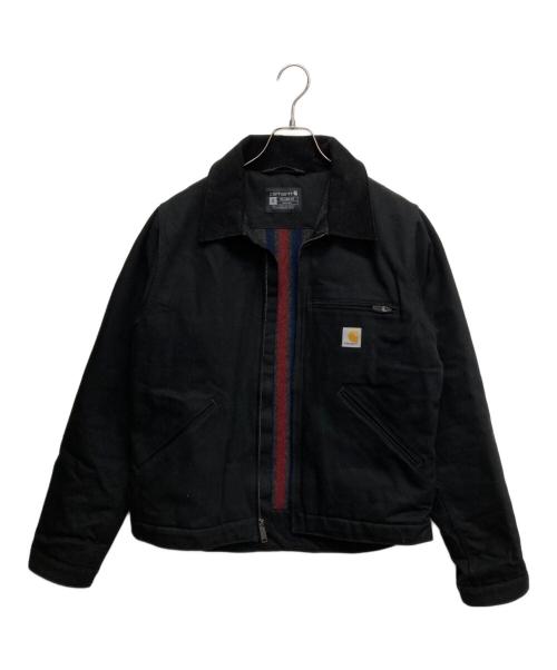 CarHartt（カーハート）CarHartt (カーハート) 裏ブランケットデトロイトジャケット ブラック サイズ:Sの古着・服飾アイテム