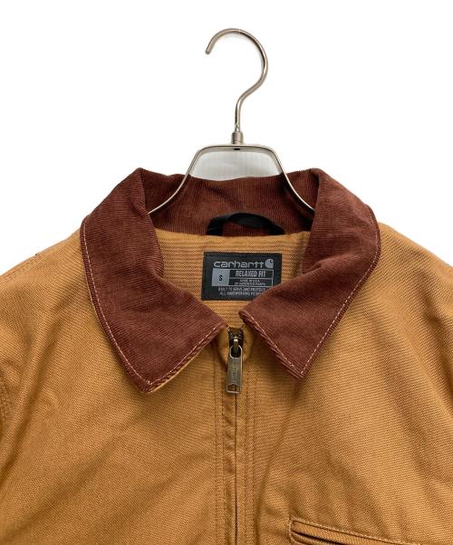 CarHartt（カーハート）CarHartt (カーハート) 裏ブランケットデトロイトジャケット ブラウン サイズ:Sの古着・服飾アイテム