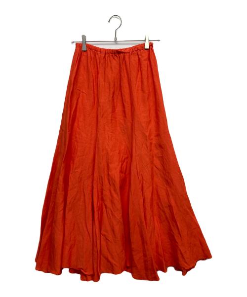 Plage（プラージュ）Plage (プラージュ) glace flareスカート オレンジ サイズ:36の古着・服飾アイテム