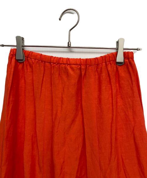 Plage（プラージュ）Plage (プラージュ) glace flareスカート オレンジ サイズ:36の古着・服飾アイテム