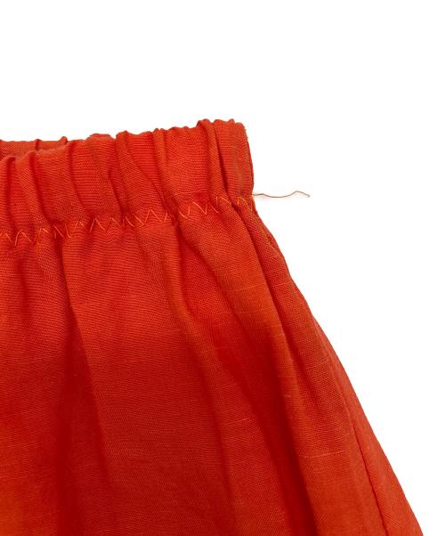 Plage（プラージュ）Plage (プラージュ) glace flareスカート オレンジ サイズ:36の古着・服飾アイテム
