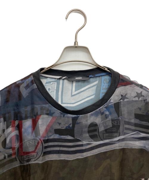 DIESEL（ディーゼル）DIESEL (ディーゼル) シア-S/Sブラウスワンピース ブラック サイズ:Sの古着・服飾アイテム