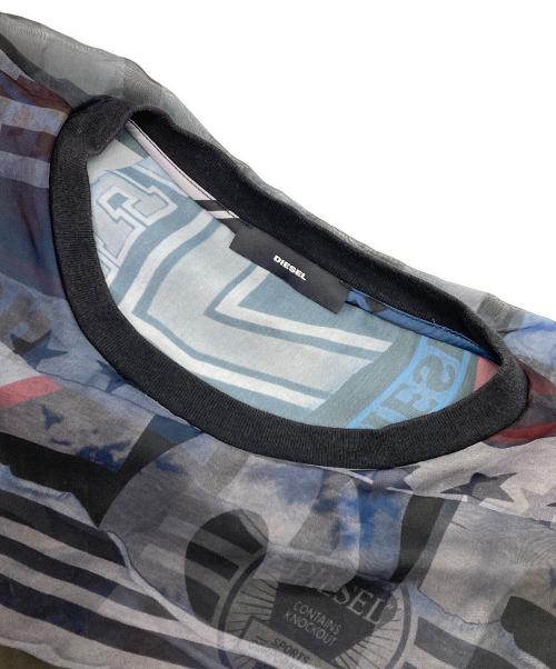 DIESEL（ディーゼル）DIESEL (ディーゼル) シア-S/Sブラウスワンピース ブラック サイズ:Sの古着・服飾アイテム